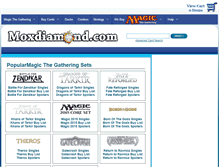 Tablet Screenshot of moxdiamond.com